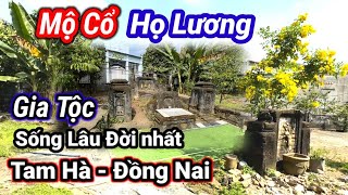 Mộ Cố Tổ họ Lương gia tộc Quyền Quý và lâu đời nhất tại Tam Hà Đồng Nai