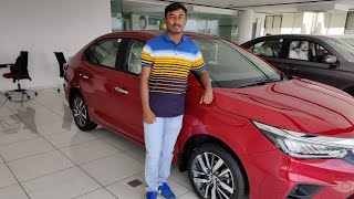 All New 5th Generation Honda City Zx Manual Bs6 Compliant Walkaround Review 2021