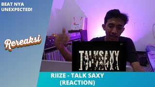 RIIZE - TALK SAXY (REACTION)