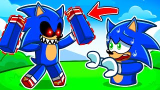 SONIC.EXE STEALS BODY PARTS in Roblox!