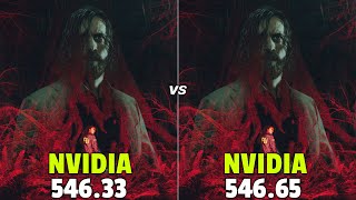 Nvidia Drivers (546.33 vs 546.65) Test in 7 Games RTX 3060Ti - Comparison Test