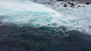 Surfing over Rocks and Beauty  - Azores