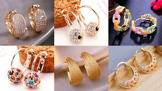 Hoop Earrings|| Beautiful Hoop Earrings Design|| Latest Fashion For Girls Sumik Collection