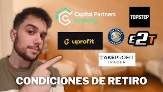 COMPARATIVA de MEJORES CUENTAS de FONDEO para RETIRAR