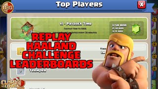 REACTION REPLAY TOP ATTACCHI DELLE SFIDE DI HAALAND -Clash of Clans- E347