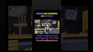 Capacitación para meseros #8 #verosfoodexperience #emprendimiento #veronicaalvarezarredondo