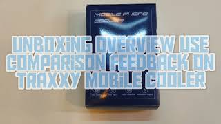 Unboxing Overview Comparison Use Feedback On Traxxy Mobile Cooler 06-29-2022!