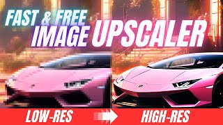 BEST way to AI Upscale Any Image 🔥 Fast, Free, Easy to AI Enhance Photos | AI Upscaling