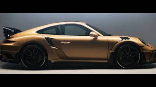 Новый облик VIRUS GOLD EDITION для Porsche 911 - Новый фантастический дизайн от SCL GLOBAL Concept