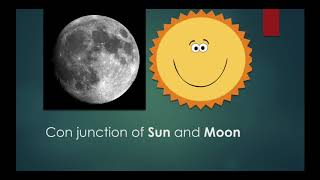 Conjunction of Sun and Moon