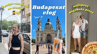 TESTUJEMY WEGAŃSKIE JEDZENIE | BUDAPESZT VLOG