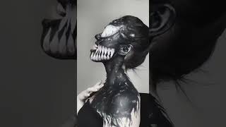 TikTok Makeup VENOM 😱 WOW 😱 Berani coba??? #shorts