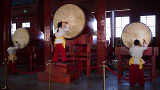 Live Drumming at the Drum Tower in Beijing