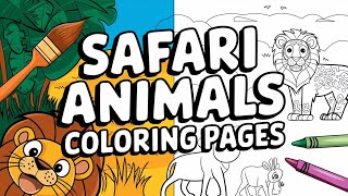 Ultimate Safari Animals Coloring Pages PLR Pack Review + Bonuses!