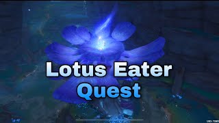 Lotus Eater - Dragonbone Flower Quest Guide | Genshin Impact Guide