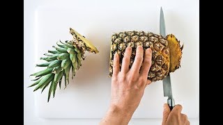 Learn How To Cut A Pineapple The Easy Way