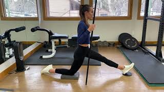 Hamstring Slider Stretch