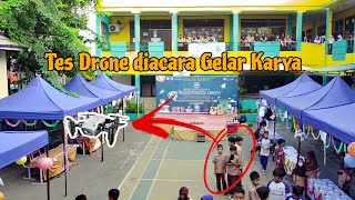 DEG-DEGAN ‼️Tes Drone di kegiatan Gelar Karya P5 SDN PONDOK AREN 01