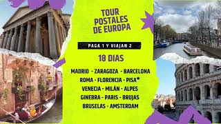 2x1 POSTALES DE EUROPA UNITRIPS