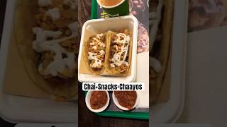 Chaayos Tacos and tea -A perfect evening #tacos #chaayos #snacks #foodie #snacksrecipe #ytshorts