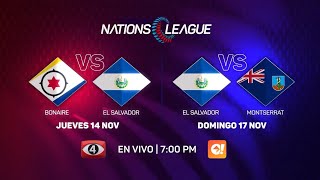 Canal 4 TCS El Salvador | Liga De Naciones Concacaf 24/25 (Promo)