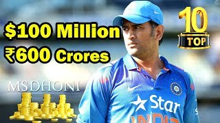 10 Richest Cricketers In The World - 2018