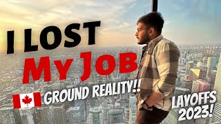 LOST MY JOB IN CANADA!! 🇨🇦 Zabardast Recession!?