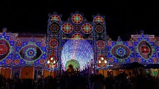 luminarie musicali per la festa della varia di palmi 2023