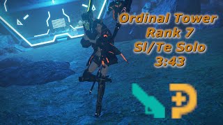 [PSO2:NGS] Slayer/Techter Solo Ordinal Tower Vardi Route 3:43 16970 Score / オーディナルタワー　ヴァーディアスルート　ソロ