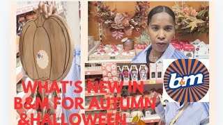 Come shop with me what's new in B&m for Autumn and Halloween 🎃