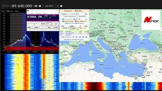 [Sporadic E] FM DX 🇸🇾 - Ninar FM from Syria at 89.6 MHz - received in Bosnia 1978 km (15.05.2023.)