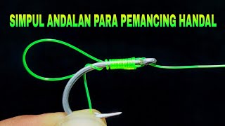 Cara mengikat mata kail pancing paling populer