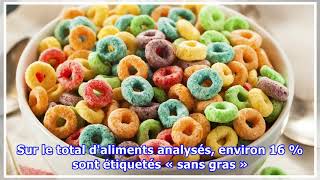 Alimentation: produits faibles en gras... mais riches en calories