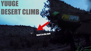 MASSIVE Desert Climb on the KX450X!