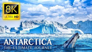 ANTARCTICA 8K ULTRA HD - Scenic Relaxation Film With Calming Music