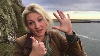 Ocean advocate Katie Tunn on the Isle of Skye takes the salmon pledge