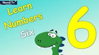 This Is Number Six| LEARN Math for Kids | Nemo Tv