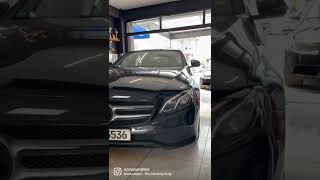 Mercedes Keyless go özellikli display ekranlı anahtar uygulaması