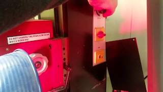 Fixing a DC motor Problem - Lamp Test to check controller on an X3 Milling Machine with Motor Issues