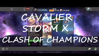 How to EASILY beat CAVALIER Storm Pyramid X | CAVALIER Clash of Champions | MCOC |