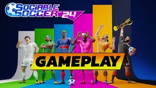 Sociable Soccer 24 🔹 Gameplay