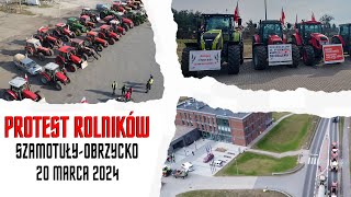 🇵🇱 Strajk Szamotuły-Obrzycko 🇵🇱 ❗️Przemówienie Emila Lemańskiego z Roli Wielkopolskiej❗️ 🚜