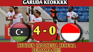 HASIL LAGA TIMNAS INDONESIA DI LIBAS LIBYA 4-0