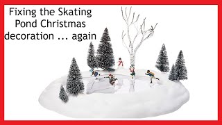 Fixing the Animated Skating Pond Christmas decoration ... again! Part 2