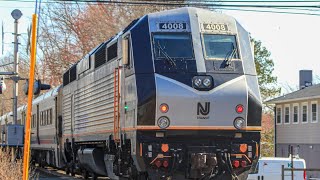 NJT Pascack Valley Line: Pearl River Weekend Railfanning (4/1/23)