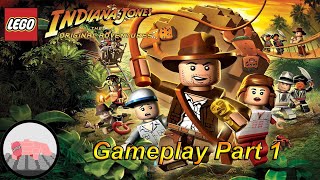 LEGO Indiana Jones The Original Adventures - The Lost Temple - Gameplay Part 1