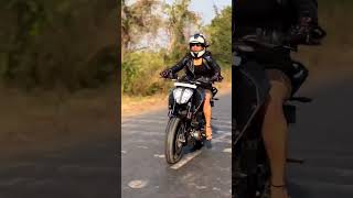 Bike rider girl || Indian girl bike riding || ktm lovers || girl bike rider || princi sanju 99 biker