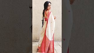 Easy Festive Look | How to Wear a Saree (Bengali Edition) #shorts #trending #ytshorts