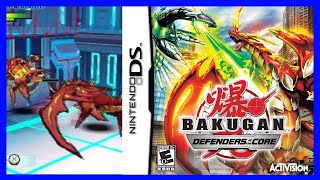 Bakugan: Defenders of the Core Gameplay (Nintendo DS)