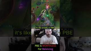 August - PBE Is WORTHLESS For Balancing